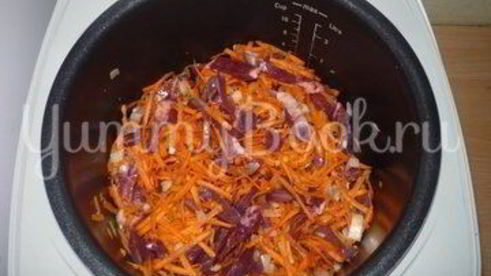 свиные потроха с рисом в мультиварке