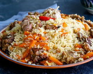 Узбекский плов в казане