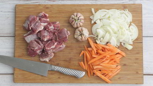 узбекский плов в казане