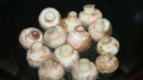 вегетарианский плов с грибами