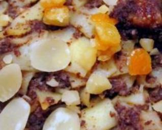 Польская лапша с медом и маком