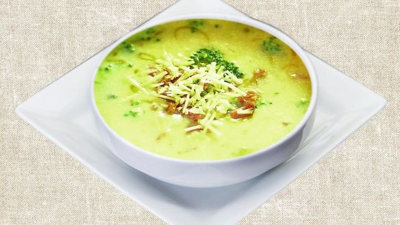 Рецепт Пюре из брокколи с картофелем и сыром