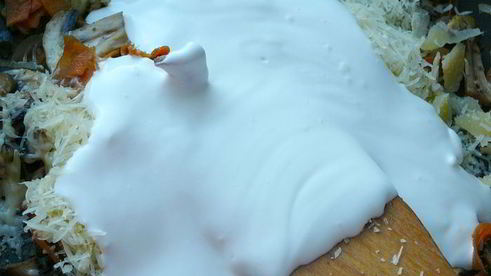 ароматное рагу из свинины и грибов