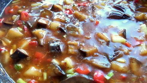 баклажановое рагу