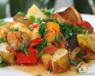 Бриам — греческое овощное рагу