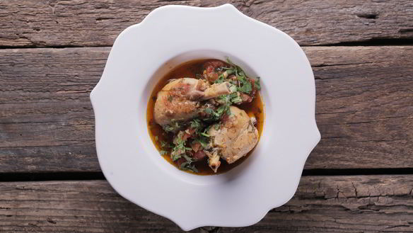 Рецепт Чахохбили — грузинское рагу из курицы