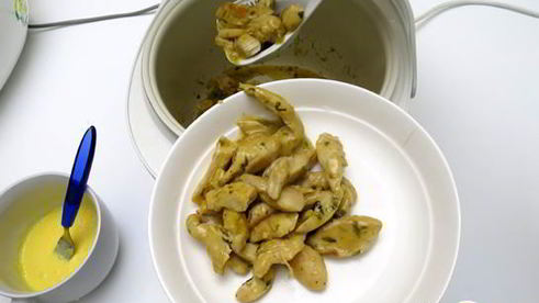 фрикасе из куриных грудок