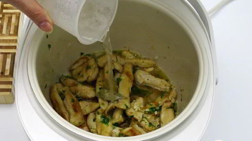 фрикасе из куриных грудок