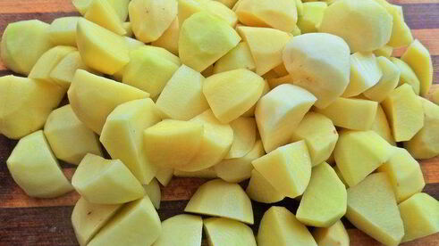 грибное рагу с овощами