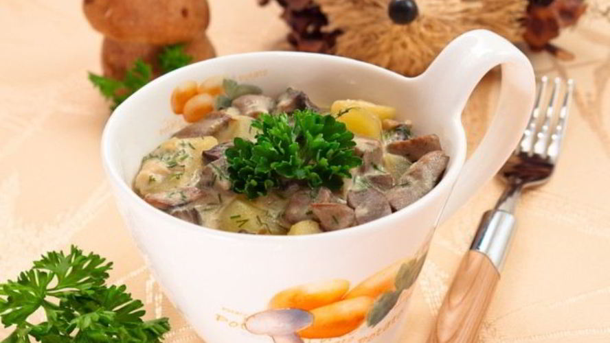 Рецепт грибное рагу