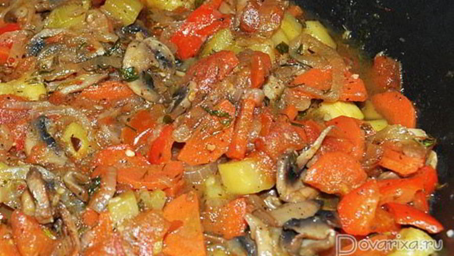 Рецепт испанское овощное рагу