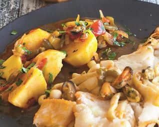 Калдейрада — португальское рыбное рагу