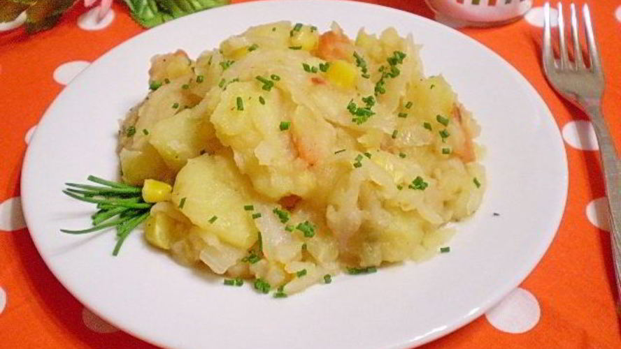 Рецепт картофельное рагу с овощами