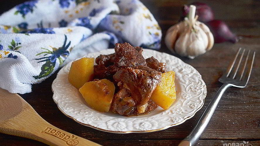 Рецепт молья де карне — португальское мясное рагу