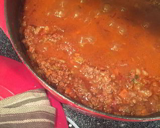 Мясное рагу Болоньезе