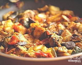 Мясное рагу в мультиварке