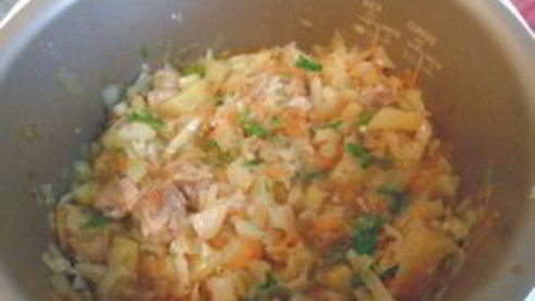 мясное рагу в мультиварке