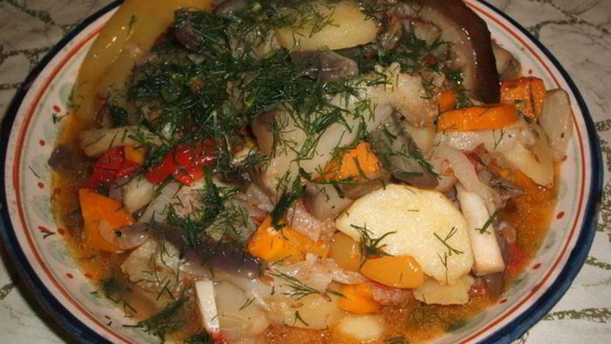 Рецепт овощное рагу дамлама