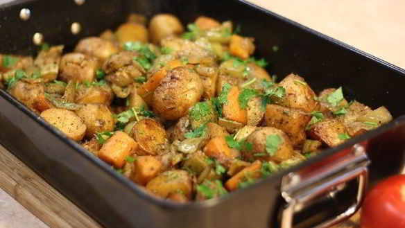 Рецепт Овощное рагу — постное блюдо