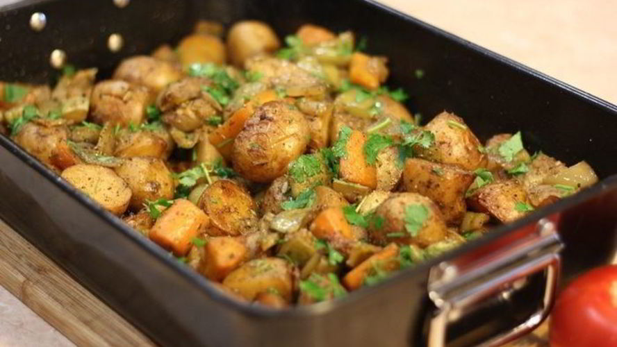 Рецепт овощное рагу — постное блюдо