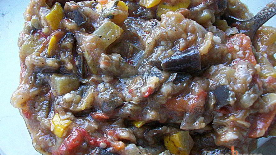 Рецепт овощное рагу с баклажанами и кабачками