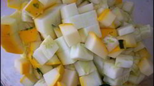 овощное рагу с баклажанами и кабачками