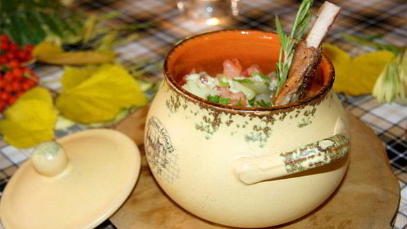 Рецепт Овощное рагу с бараниной по-шотландски