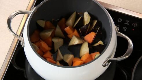 овощное рагу с говядиной