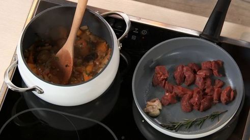 овощное рагу с говядиной