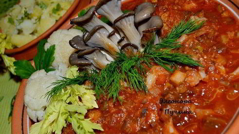 овощное рагу с грибамипост