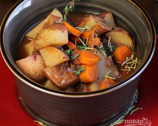 Овощное рагу с картошкой