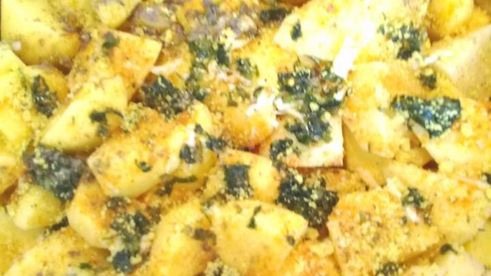 овощное рагу с курицей