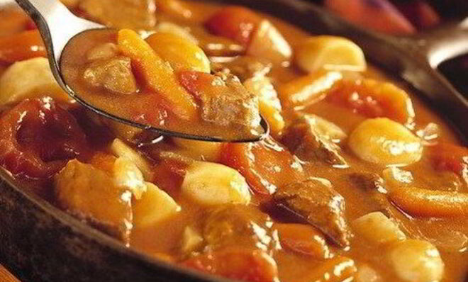 Овощное рагу с мясом