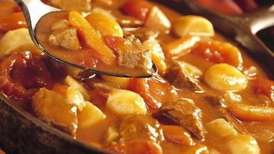 Рецепт овощное рагу с мясом