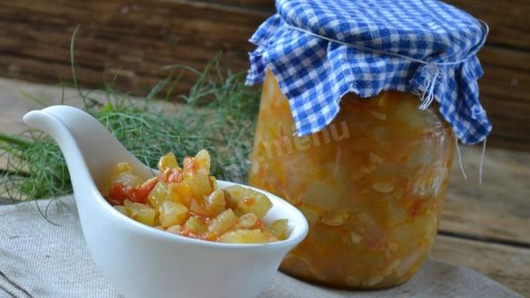 Рецепт Овощное рагу в мультиварке на зиму