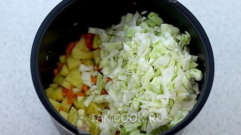 овощное рагу в скороварке