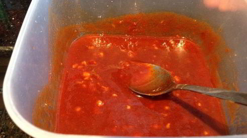 пикантное рагу в тыкве