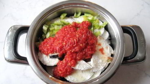 рагу из баклажанов и кабачков