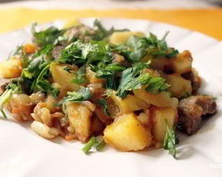 Рагу из баранины сытное