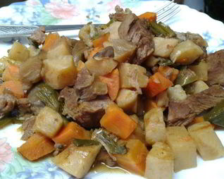 Рагу из горшочка