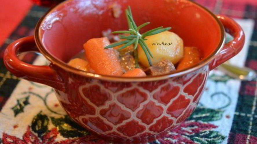 Рецепт рагу из говядины с овощами