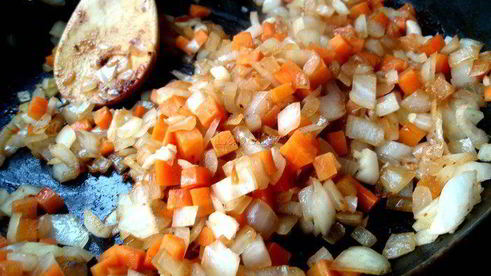 рагу из говядины с подливой, запеченное под фольгой homequeen