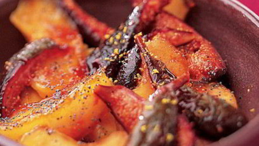 Рецепт рагу из инжира и яблок