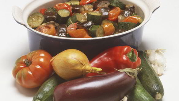 Рецепт Рагу из кабачков и баклажанов