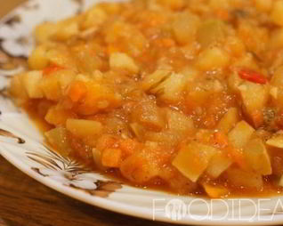 Рагу из картошки с кабачками