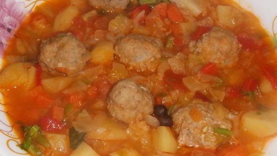 Рецепт рагу из молодой капусты