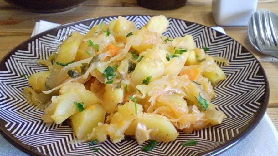 Рецепт рагу из овощей в мультиварке