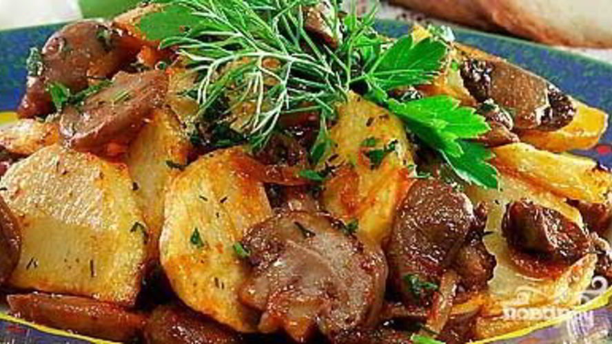 Рецепт рагу из рыжиков