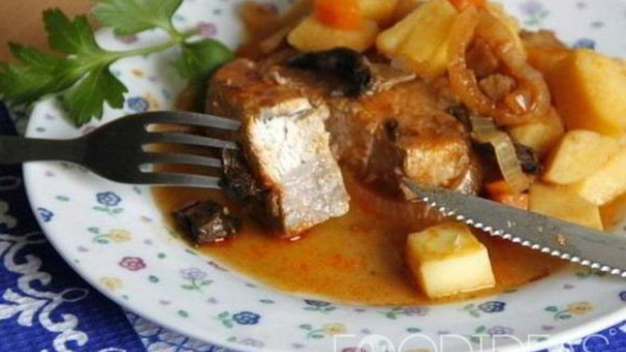 Рецепт рагу из свинины