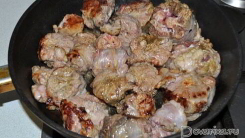 рагу из телячьих хвостов